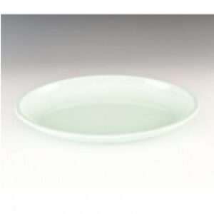 Zicco K-2036 Oval Melamin Teşhir Tabağı 48x34x5.5 cm Beyaz