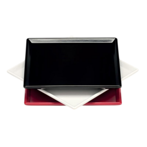 Zicco K-2042 Melamin Kare Teşhir Tabağı 20x20 cm Beyaz