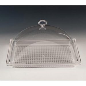 Zicco ZCP 054/KK Polikarbon Tepsili Kare Muhafaza Kabı 35x35 cm