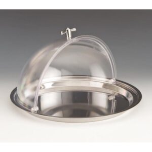 Zicco ZCP-404 Çelik Altlı Rolltop Polikarbon Kapaklı Fanus 32.5 cm