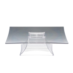 Zicco ZCP-629 Ayaklı Polikarbon Teşhir Standı 35x35x10.5 cm Şeffaf