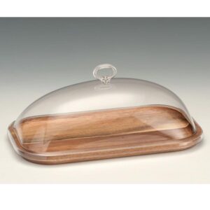 Zicco ZCP-747 Akrilik Kapaklı Ahşap Altlı Fanus 19x33 cm