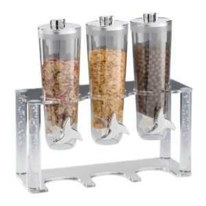 Zicco ZCP-775 Standlı Cornflakes Aleti 3'lü 44x17x43 cm Şeffaf