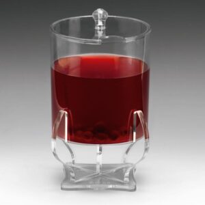 Zicco ZCP-806 Polikarbonat Sosluk Reçellik Standı 1.5 L 15x15x24 cm