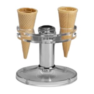 Zicco ZCP-854 Akrilik Dondurma Servis Standı 4 Gözlü 14x12.5 cm