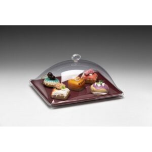 Zicco ZCP-864 Akrilik Kapaklı Melamin Altlı Muhafaza Kabı 27x33 cm Kırmızı