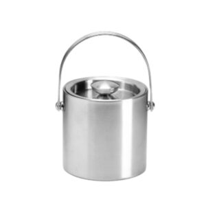 Zicco ZKC-849 Çift Cidarlı Çelik Buz Kovası 14x14 cm